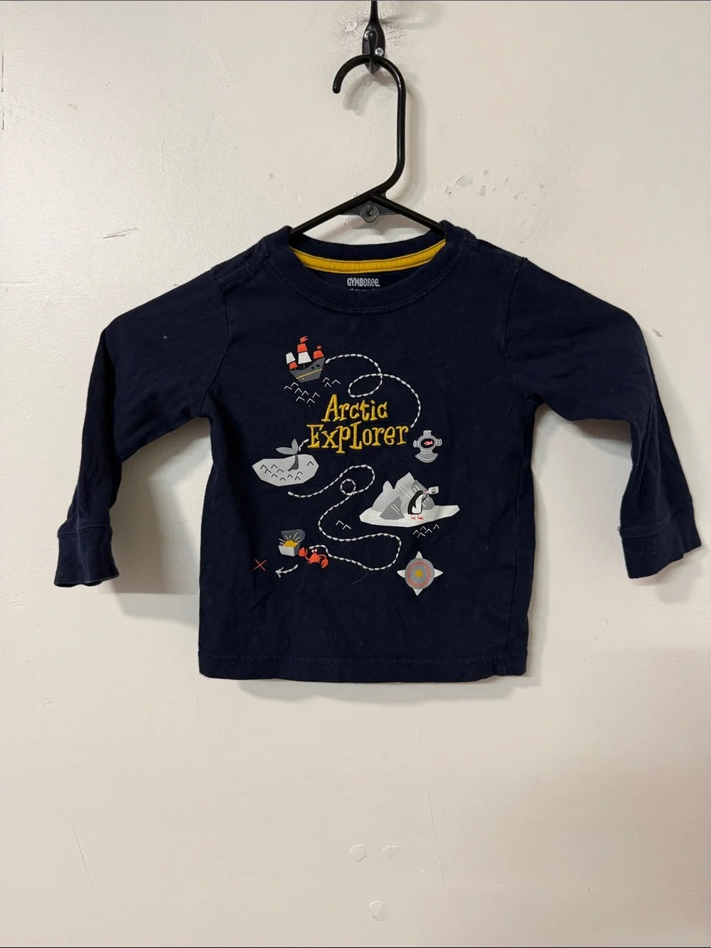Gymboree Navy 'Arctic Explorer' Long Sleeve Tee